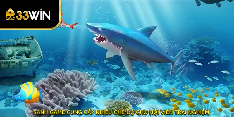 Sảnh game cung cấp nhiều chế độ cho hội viên trải nghiệm